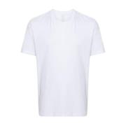 Neil Barrett Vit Slub Textur T-shirt White, Herr