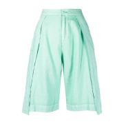 Henrik Vibskov Jade Green Linen Suit Shorts Green, Dam