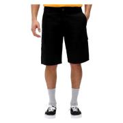 Dickies Svarta Millerville Bermuda Shorts Black, Herr