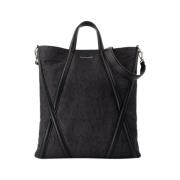 Alexander McQueen Nylon totevskor Black, Herr