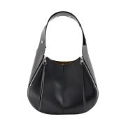 Alexander McQueen Laeder handvskor Black, Dam