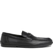 Calvin Klein Svart Metall Bar Loafers Black, Herr