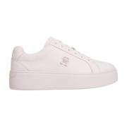 Tommy Hilfiger Whimsy Pink Court Sneakers Pink, Dam