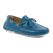 Dee Ocleppo Italienska handstitchade läderloafers Blue, Herr