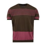 Drumohr Herr T-shirts och Polos Beige Modell D0G100R2 Multicolor, Herr