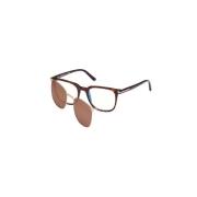 Tom Ford Mörk Havana Solglasögon Ft5916-B Brown, Unisex