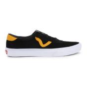 Vans Plattform Tyg Sneakers Black, Dam