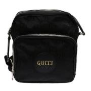 Gucci Vintage Pre-owned Canvas axelremsvskor Black, Dam