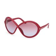Tom Ford Fyrkantiga solglasögonssamling Pink, Dam