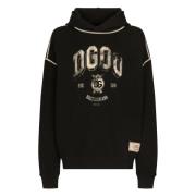 Dolce & Gabbana Svart Sweatshirt Black, Herr