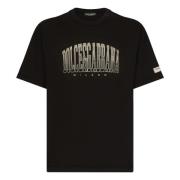 Dolce & Gabbana N0000 Nero T-Shirt Black, Herr