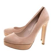 Miu Miu Pre-owned Pre-owned Mocka klackskor Beige, Dam