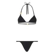 Dolce & Gabbana Stilren Bikini Badkläder Black, Dam