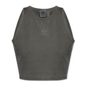 Adidas Originals Topp med logotyp Gray, Dam