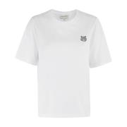 Maison Kitsuné T-Shirts White, Dam