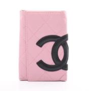Chanel Vintage Pre-owned Laeder nyckelhllare Pink, Dam