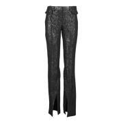 The Mannei Wide Trousers Black, Dam