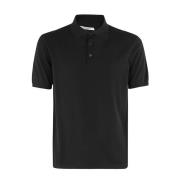 Kangra Klassisk Polo Tröja Black, Herr