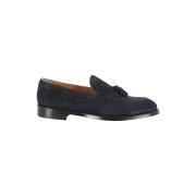 Doucal's Stilig Tassel Moc Blue, Herr