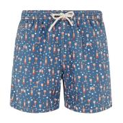 MC2 Saint Barth Ultralätt Badshorts Blue, Herr