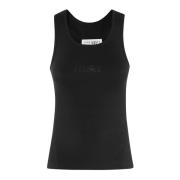 MM6 Maison Margiela Ärmlös Tank Top Black, Dam