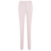N21 Stiliga Flare Jeans för Kvinnor Pink, Dam