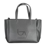 Byblos Tryckt handväska med dubbla handtag Black, Dam