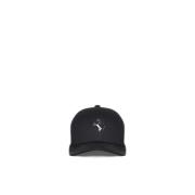 Ferrari Svart Perforerad Baseballkeps Black, Unisex