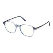 Tom Ford Blue Block Eyewear Frames FT 5804-B Blue, Unisex