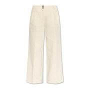 AllSaints Byxor Payton Beige, Dam