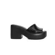 Melissa Posh AD Svart Platform Mules Black, Dam