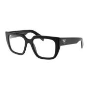 Prada Stiliga Optiska Glasögon Modell A03V Black, Dam