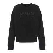 Armani Exchange 3Dym78 Svart Tröja Black, Dam