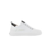 Alexander Smith Lyxig Gata Stil Sneakers Vit Svart White, Herr