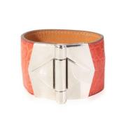 Hermès Vintage Pre-owned Tyg armband Orange, Dam