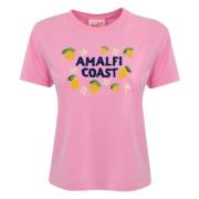 MC2 Saint Barth Amalfi Coast Pink T-shirt Pink, Dam