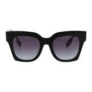 Burberry Kitty Solglasögon för Stiligt Solsskydd Black, Dam
