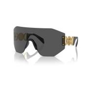 Versace Modiga och tidlösa solglasögon Black, Unisex