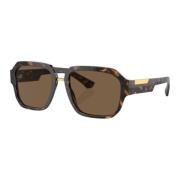 Dolce & Gabbana Herr Solglasögon Fyrkantig Stil Havana Brun Brown, Her...