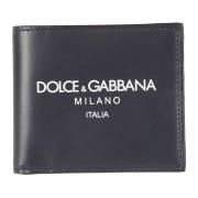 Dolce & Gabbana Island Stamp Plånböcker Blue, Herr