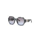Chopard Blå Gradient Solglasögon för soliga dagar Multicolor, Dam