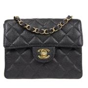 Chanel Vintage Pre-owned Laeder chanel-vskor Black, Dam