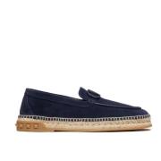 Valentino Garavani Marinblå Mocka Espadriller Blue, Herr