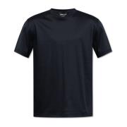 Giorgio Armani Bomull T-shirt Blue, Herr