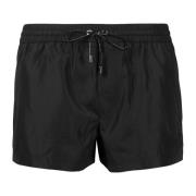 Dolce & Gabbana Logo Dragsko Simshorts Black, Herr