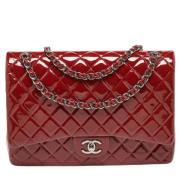 Chanel Vintage Pre-owned Laeder chanel-vskor Red, Dam