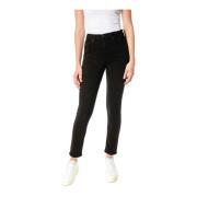 Citizens of Humanity Midwaist Skinny Fit Jeans Black, Dam