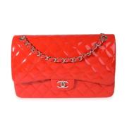 Chanel Vintage Pre-owned Laeder chanel-vskor Red, Dam