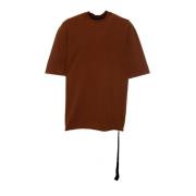 Rick Owens Oversized Streetwear T-Shirt Brown, Herr