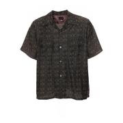 Needles Short Sleeve Shirts Brown, Herr